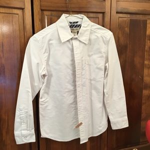 Boy’s white dress shirt